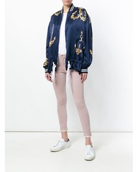 Розовые джинсы скинни от J Brand