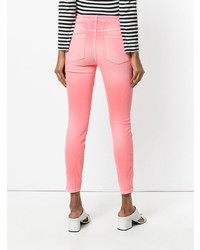Розовые джинсы скинни от Closed