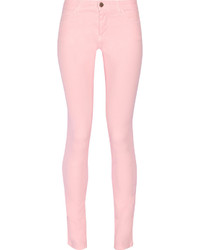 Розовые джинсы скинни от Kitsune