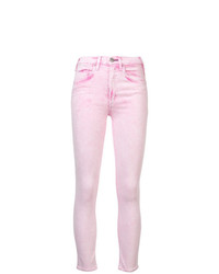 Розовые джинсы скинни от Mcguire Denim