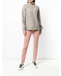 Розовые джинсы скинни от Closed