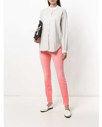 Розовые джинсы скинни от Closed