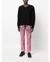 Мужские розовые джинсы от Stefan Cooke