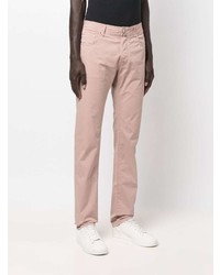 Мужские розовые джинсы от Jacob Cohen