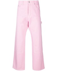 Мужские розовые джинсы от MSGM
