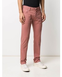 Мужские розовые джинсы от Jacob Cohen