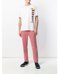 Мужские розовые джинсы от Z Zegna