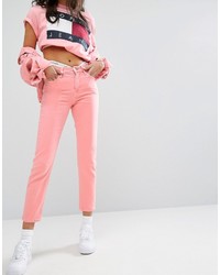 Женские розовые джинсы от Tommy Jeans