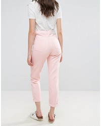 Женские розовые джинсы от WÅVEN