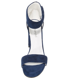 Женские розовые замшевые босоножки от Jeffrey Campbell