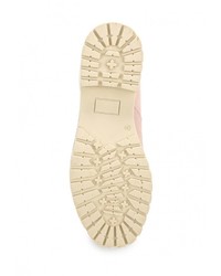 Женские розовые замшевые ботинки от Tamaris