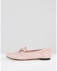 Женские розовые замшевые лоферы от Office
