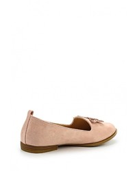 Женские розовые замшевые лоферы от Catisa