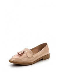 Женские розовые замшевые лоферы от Queen Vivi