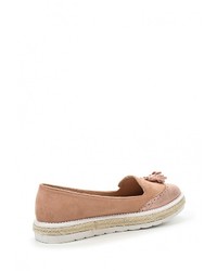 Женские розовые замшевые лоферы от WS Shoes