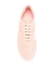 Мужские розовые замшевые низкие кеды от Common Projects