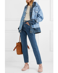 Женские розовые замшевые низкие кеды от Common Projects