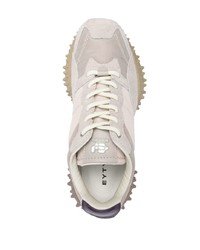 Мужские розовые замшевые низкие кеды от Eytys