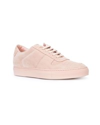 Мужские розовые замшевые низкие кеды от Common Projects