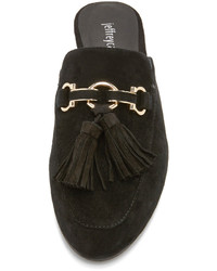 Розовые замшевые сабо от Jeffrey Campbell