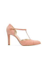 Розовые замшевые туфли от Antonio Barbato
