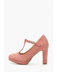 Розовые замшевые туфли от BelleWomen