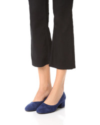 Розовые замшевые туфли от Jeffrey Campbell