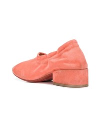 Розовые замшевые туфли от Marsèll