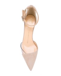 Розовые замшевые туфли от Giuseppe Zanotti Design