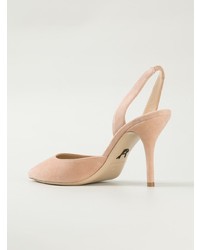 Розовые замшевые туфли от Paul Andrew