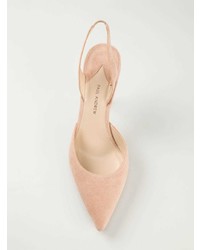 Розовые замшевые туфли от Paul Andrew