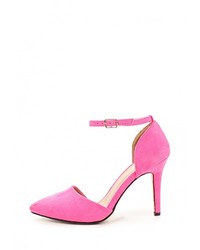 Розовые замшевые туфли от Sweet Shoes