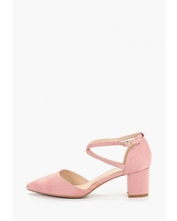 Розовые замшевые туфли от Zona3