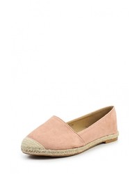 Женские розовые замшевые эспадрильи от Max Shoes