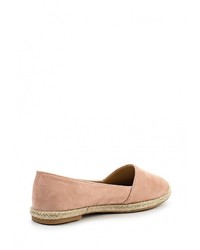 Женские розовые замшевые эспадрильи от Max Shoes