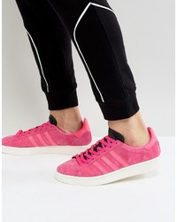 Мужские розовые кеды от adidas