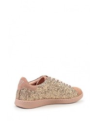 Женские розовые кеды от GUESS