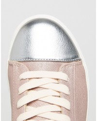 Женские розовые кеды от Miss KG