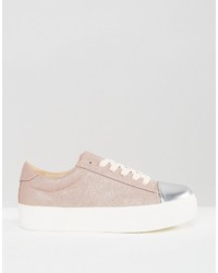 Женские розовые кеды от Miss KG