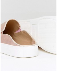 Женские розовые кеды от Miss Selfridge