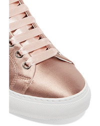 Женские розовые кеды от Jil Sander