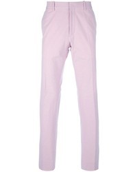 Мужские розовые классические брюки от Carven