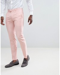 Мужские розовые классические брюки от Farah Smart