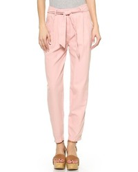 Женские розовые классические брюки от Rebecca Taylor