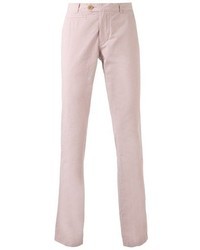 Мужские розовые классические брюки от Steven Alan