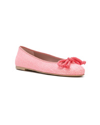Розовые кожаные балетки от Pretty Ballerinas