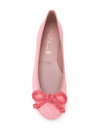 Розовые кожаные балетки от Pretty Ballerinas