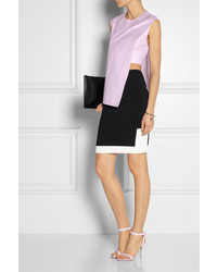 Розовые кожаные босоножки на каблуке от Alexander Wang