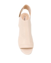 Розовые кожаные ботильоны с вырезом от Fabio Rusconi