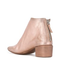 Розовые кожаные ботильоны от Marsèll